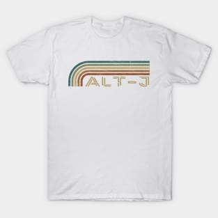 Alt-J Retro Stripes T-Shirt